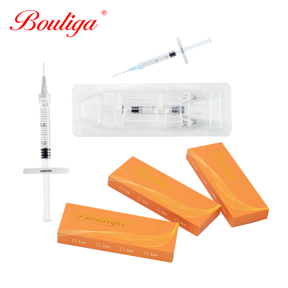  2 ml HA-gel dermale filler Lip- en rimpelvergrotende injecties